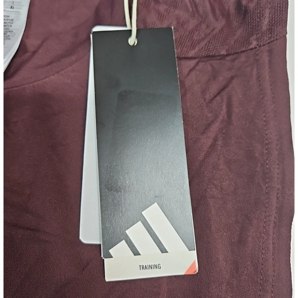 Adidas Mens Maroon ClimaCool Sleeveless Training Tank Top Size Medium‎ NWT
